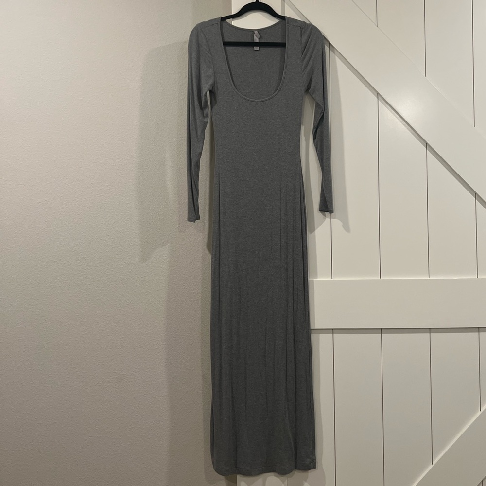 Skims Light Grey Bodycon dress